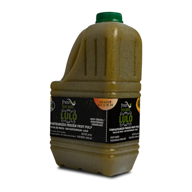 Fresh Bocado Pulpa de Fruta de Lulo - Lulo Fruit Pulp 64oz