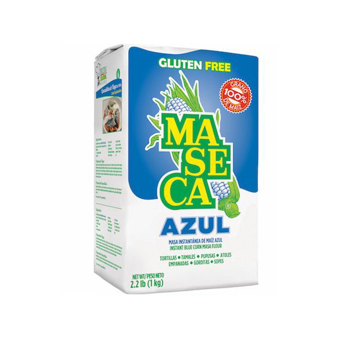 Maseca Masa de Maiz Azul - Instant Blue Corn Flour Mix 1kg