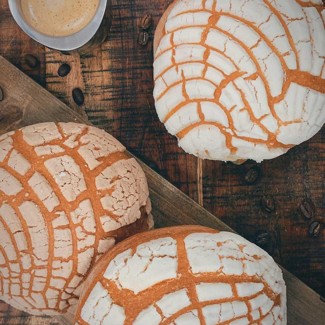 Mexican Conchas Bread