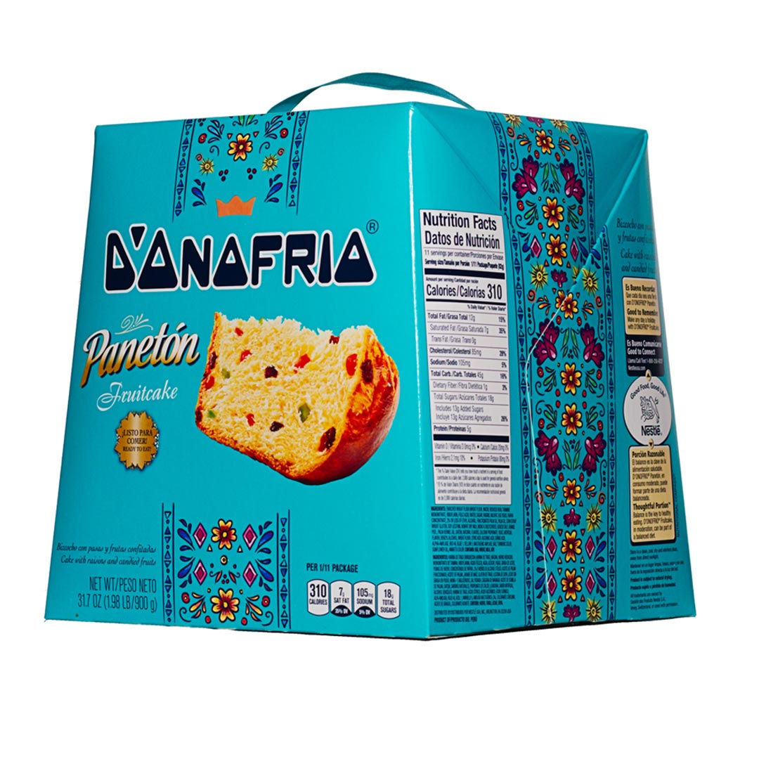 Paneton Donofrio - Traditional Peruvian Fruit Cake 1kg