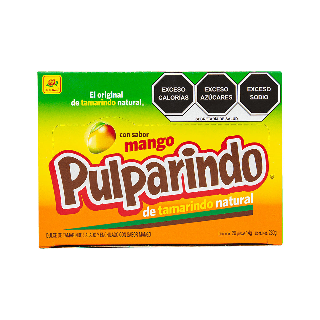 De La Rosa Pulparindo de Mango - Chewy Mango Tamarind Candy 280g