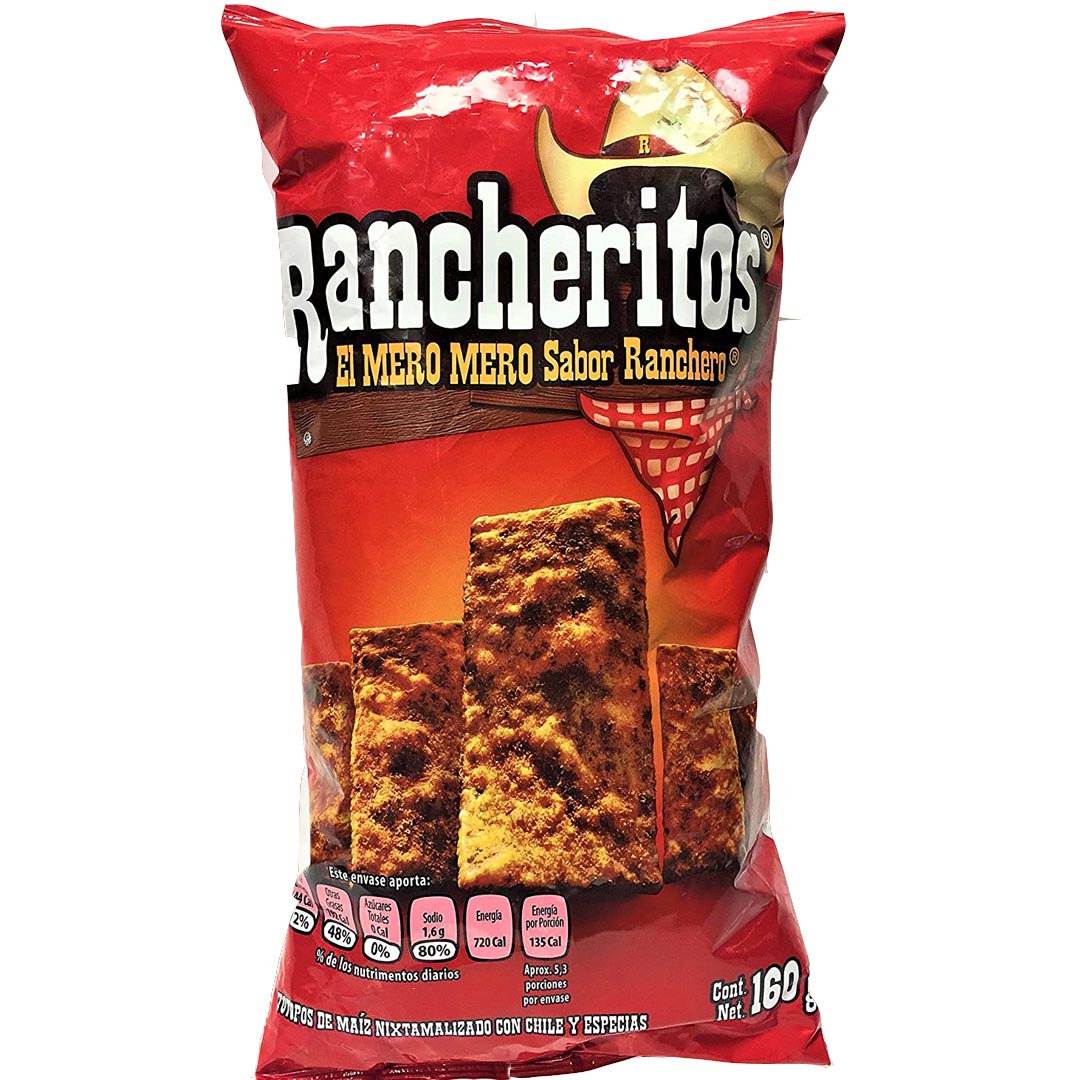 Sabritas Rancheritos Mexican-Style Corn Chips 145g