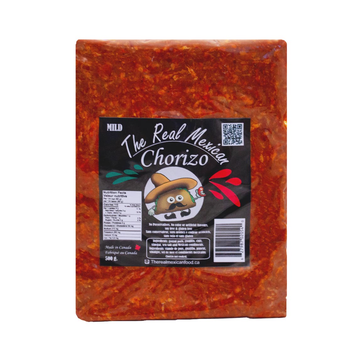 The Real Mexican Chorizo - Authentic Mexican Sausage 500g