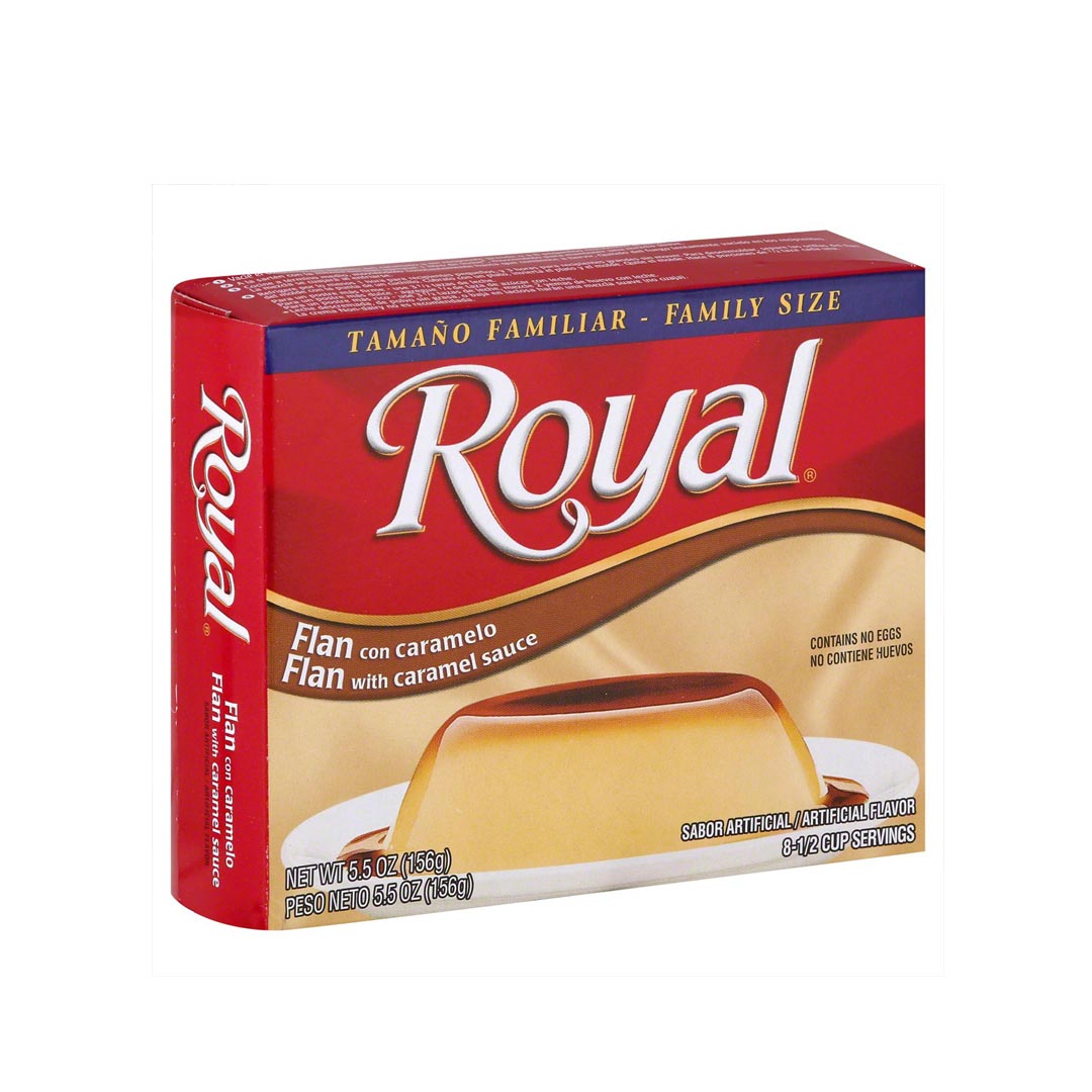 Royal Flan Caramel Custard Dessert Mix  (107.9g)