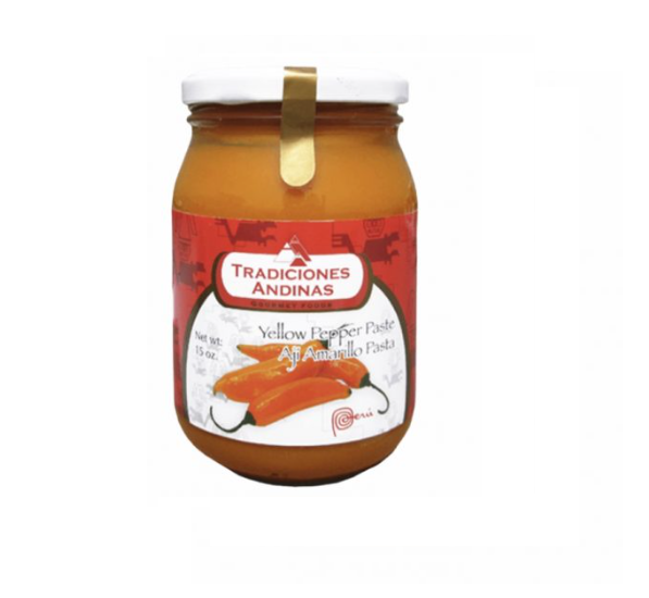 Tradiciones Andinas Aji Amarillo Pasta - Yellow Pepper Paste 15oz (425g)
