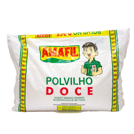 Amafil Polvilho Doce Manioc Starch - Sweet Manioc Starch - Unimarket