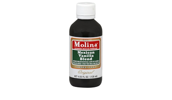 Molina Vainilla Saborizante Natural - Natural Vanilla Extract 4.03oz