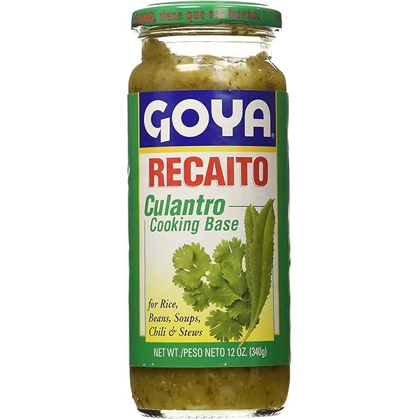 Goya Recaito (Pasta de culantro) - Goya Recaito Culantro Cooking Base 12 oz(340g)