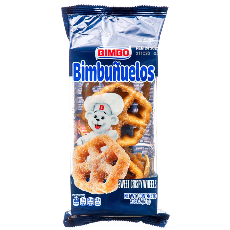 Bimbo Bimbuñuelos - Sweet Crispy Wheels 66g