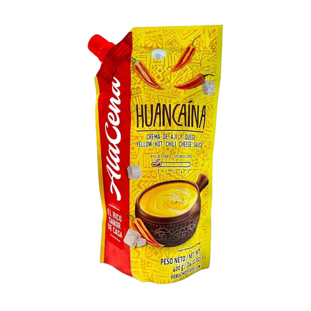 Alacena Huancaina Crema Aji & Queso - Yellow Pepper & Cheese 14.10oz (400g)