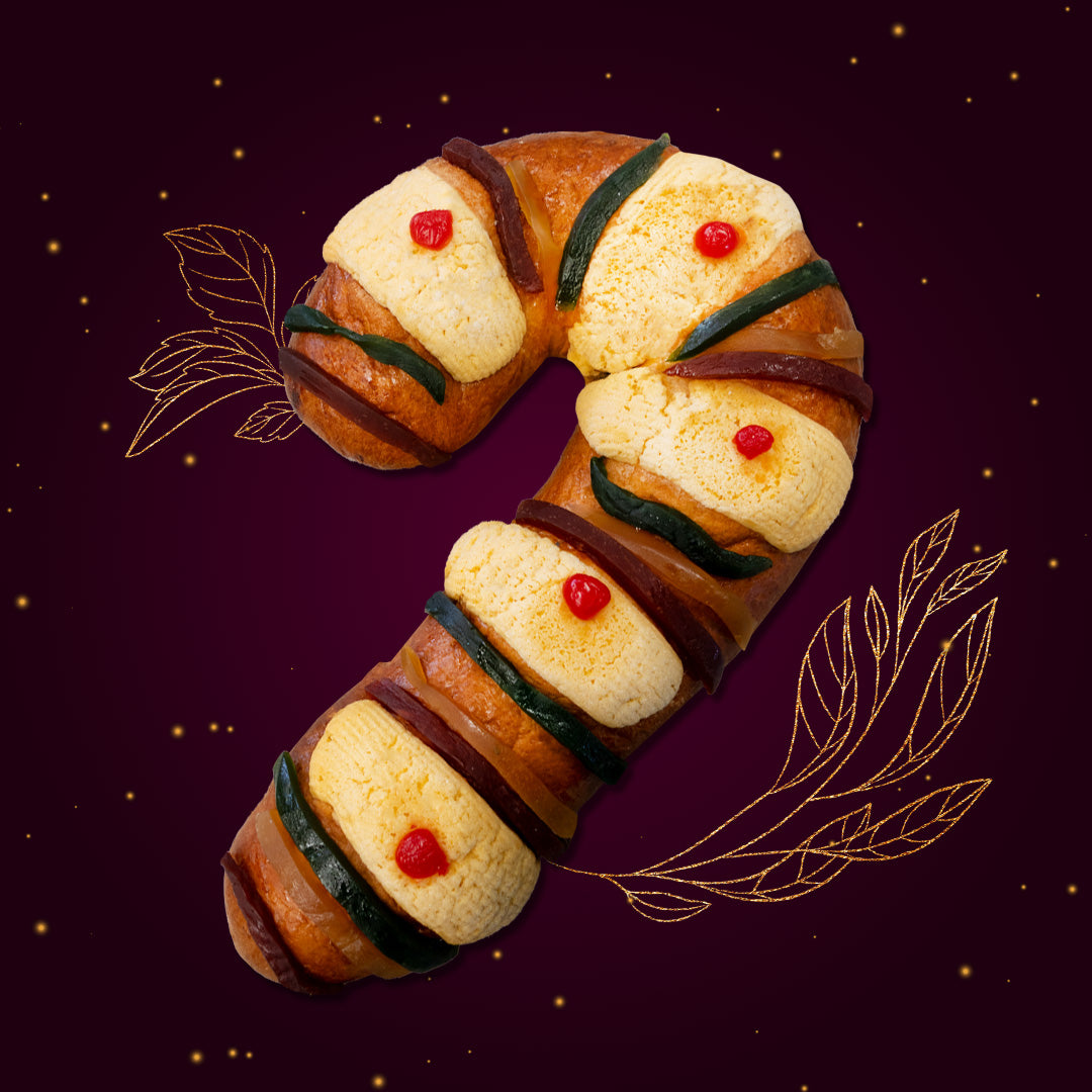 Bastón de Reyes - Three Kings Cane Bread - Limited Edition (December 24th Only) PRE-ORDER