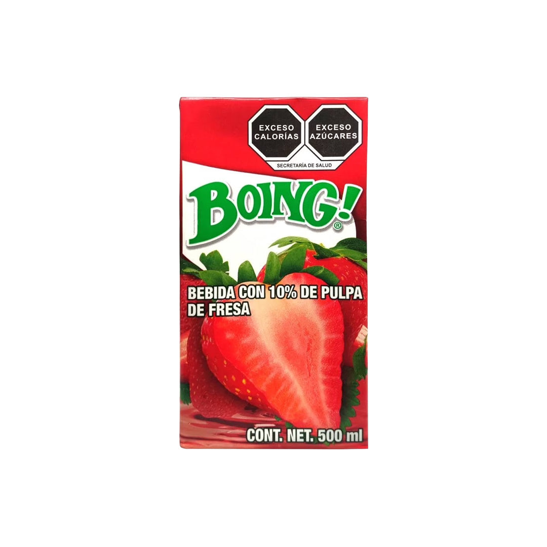 Boing Jugo de Fresa - Strawberry Juice Box 500ml