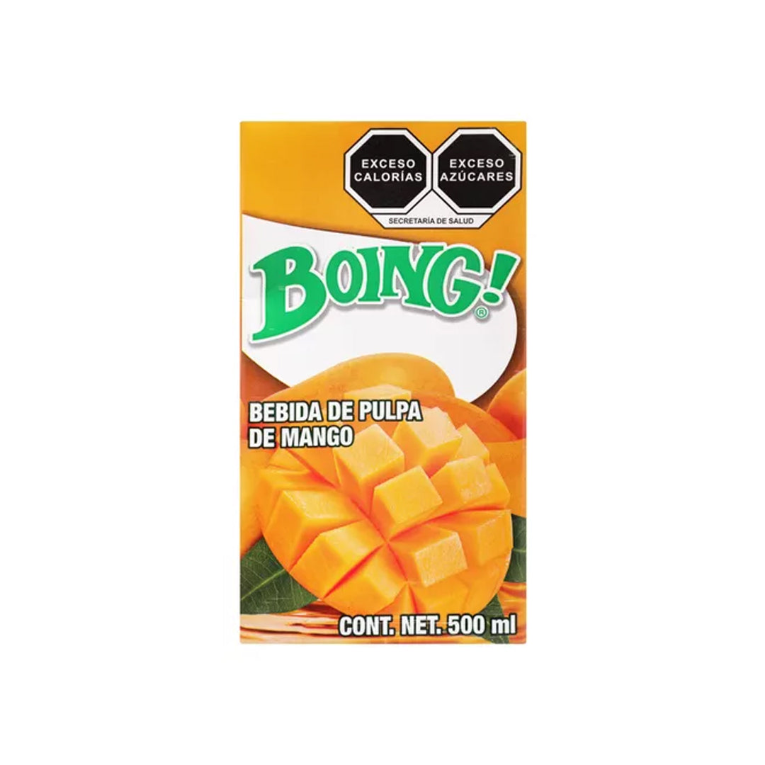 Boing Jugo de Mango - Mango Juice Box 16oz (500ml)