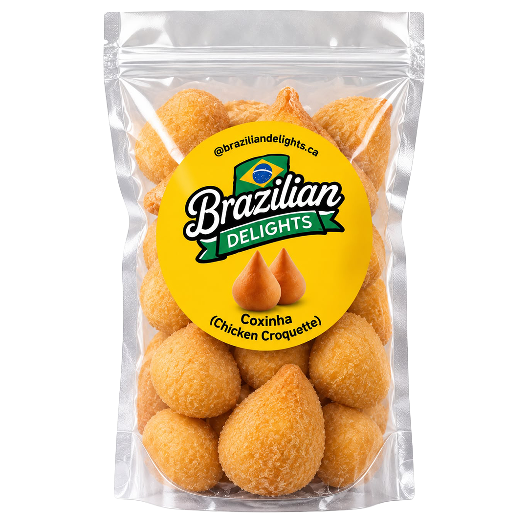 Brazilian Delights Coxinha – Chicken Croquette 450g