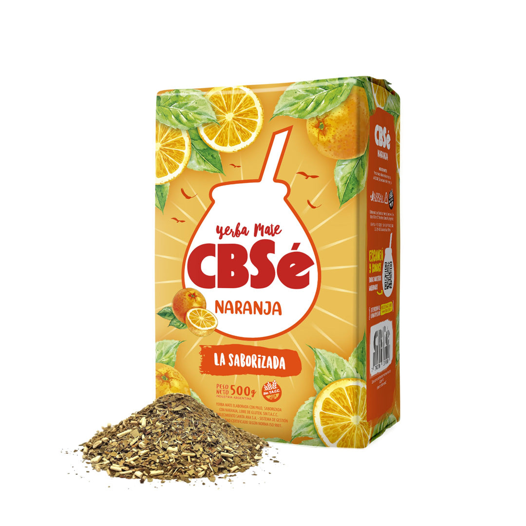 CBSé Yerba Mate Naranja - Orange Herbal Tea 500g