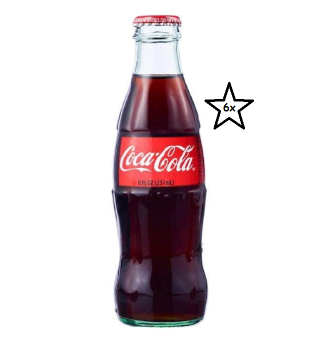 Mexican Coca-Cola  235ml 6 pack