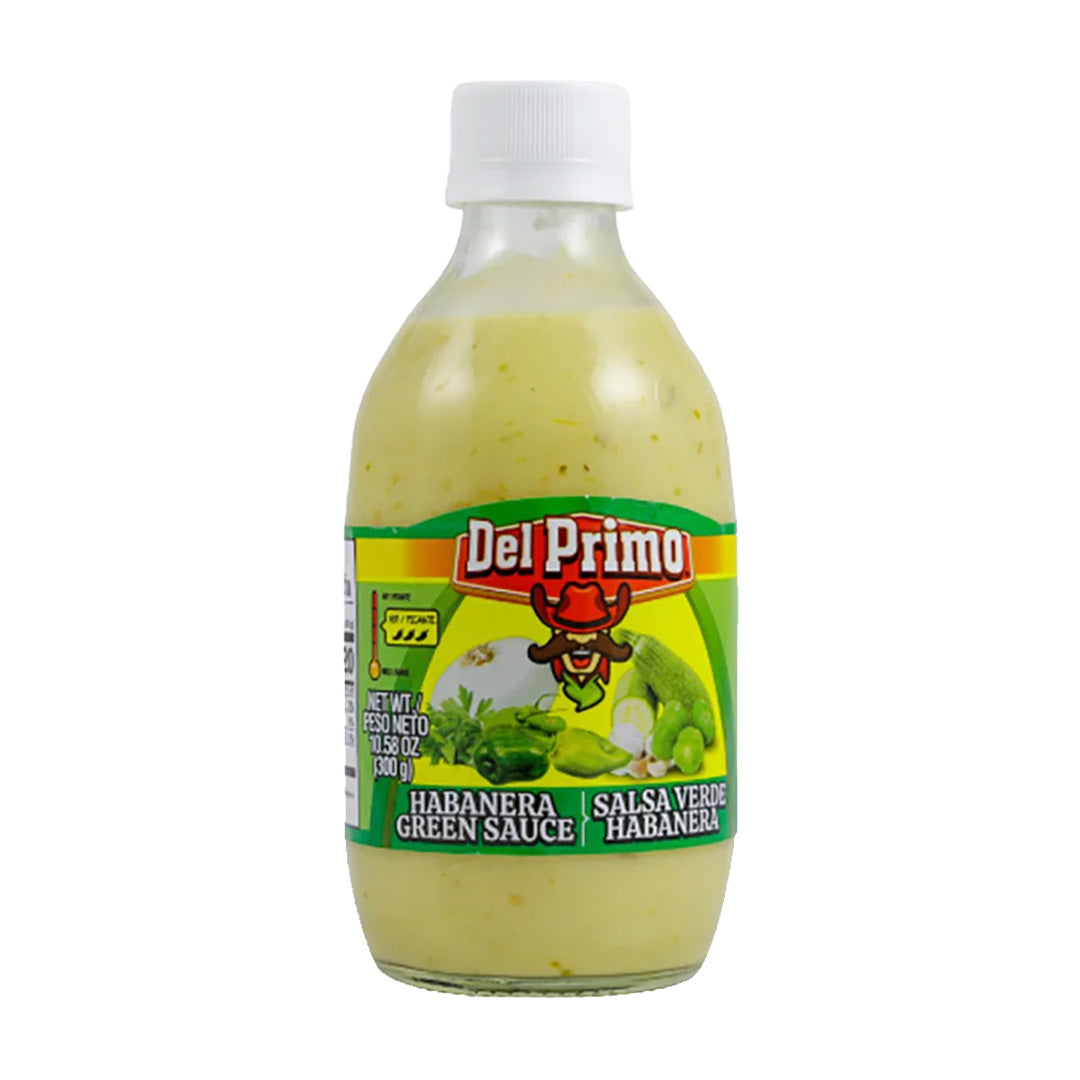 Del Primo Authentic Mexican Salsa Habanero-Verde 10.58oz (300g)