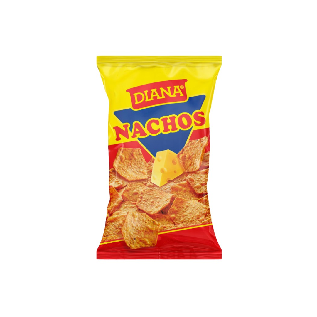 Diana Nachos – Cheese Flavored Tortilla Chips - 3.52 oz
