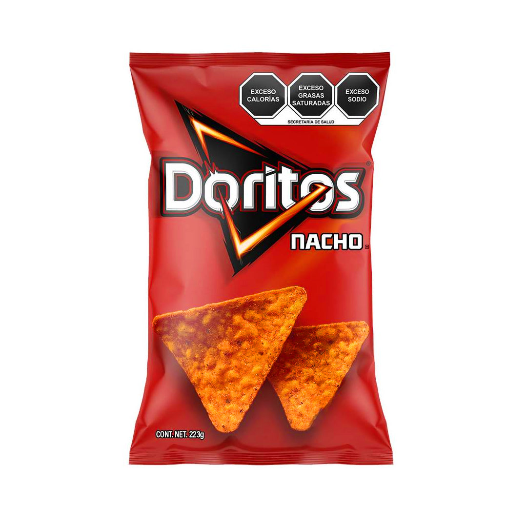 Sabritas Doritos Nacho - Mexican Doritos Nacho Chips - 146g