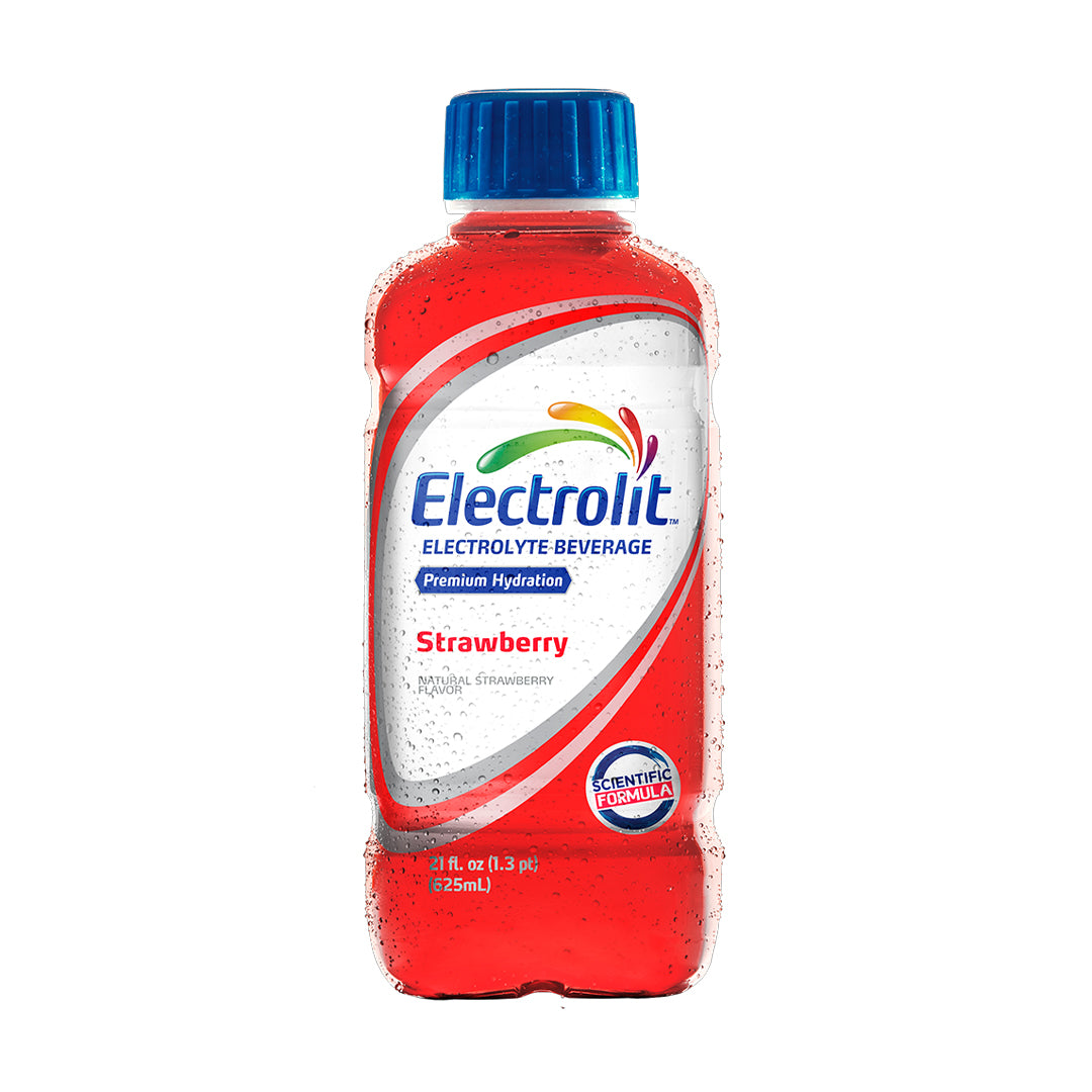 Electrolit Suero Hidratante de Fresa -  Hydration Beverage & Recovery Drink w/Electrolytes Strawberry 625ml