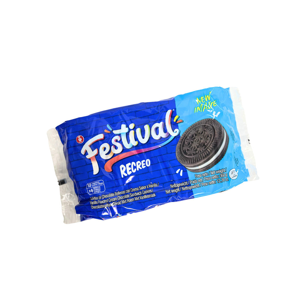 Noel Festival Galletas Recreo - Chocolate & Vanilla Cookies 360g
