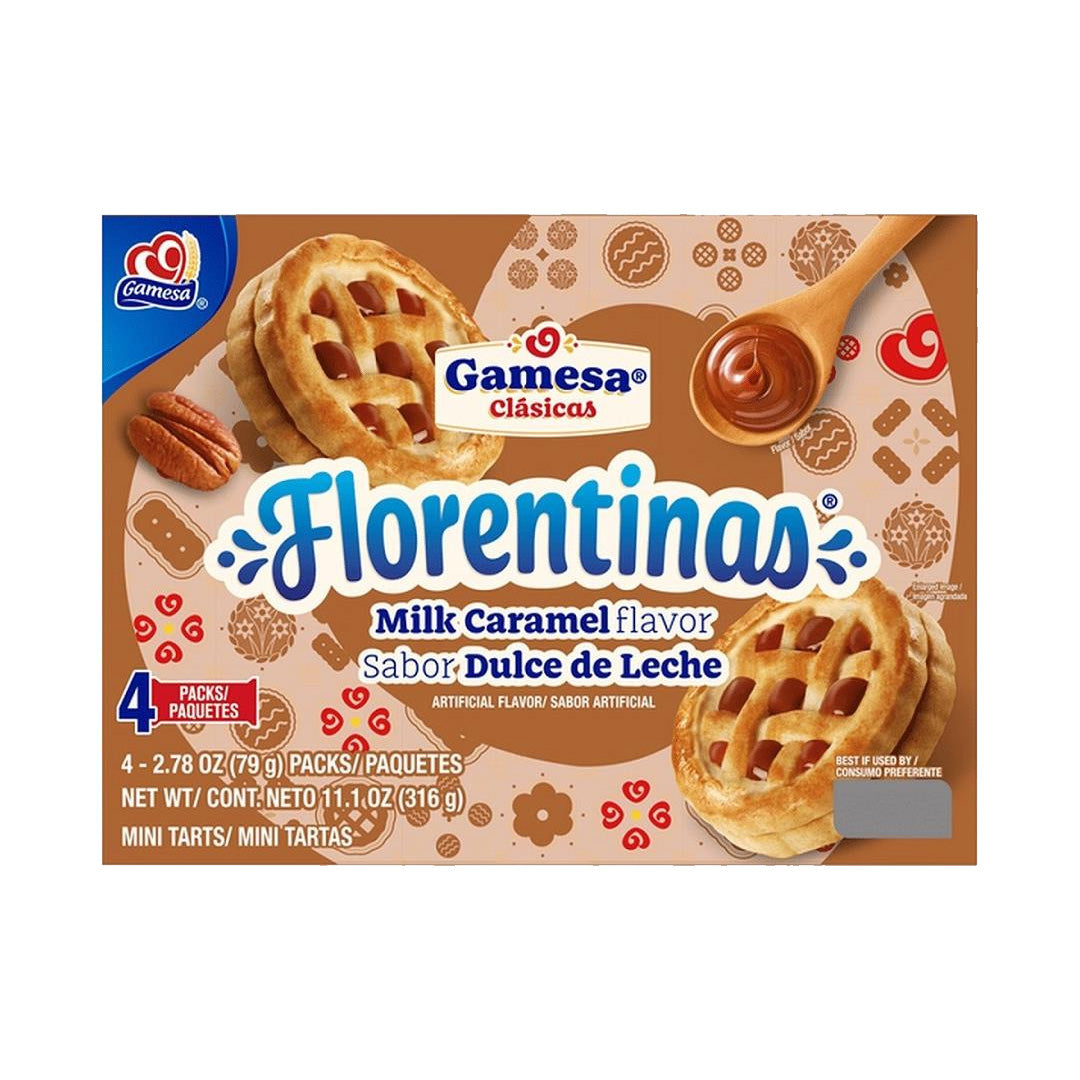 Gamesa Galletas Florentinas - Dulce de Leche Caramel Cookies 316g