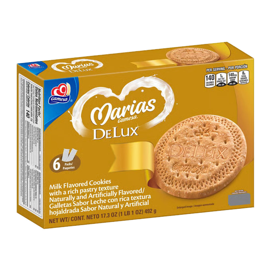 Gamesa Galletas Marias Deluxe - Milk Flavoured Cookies 432g