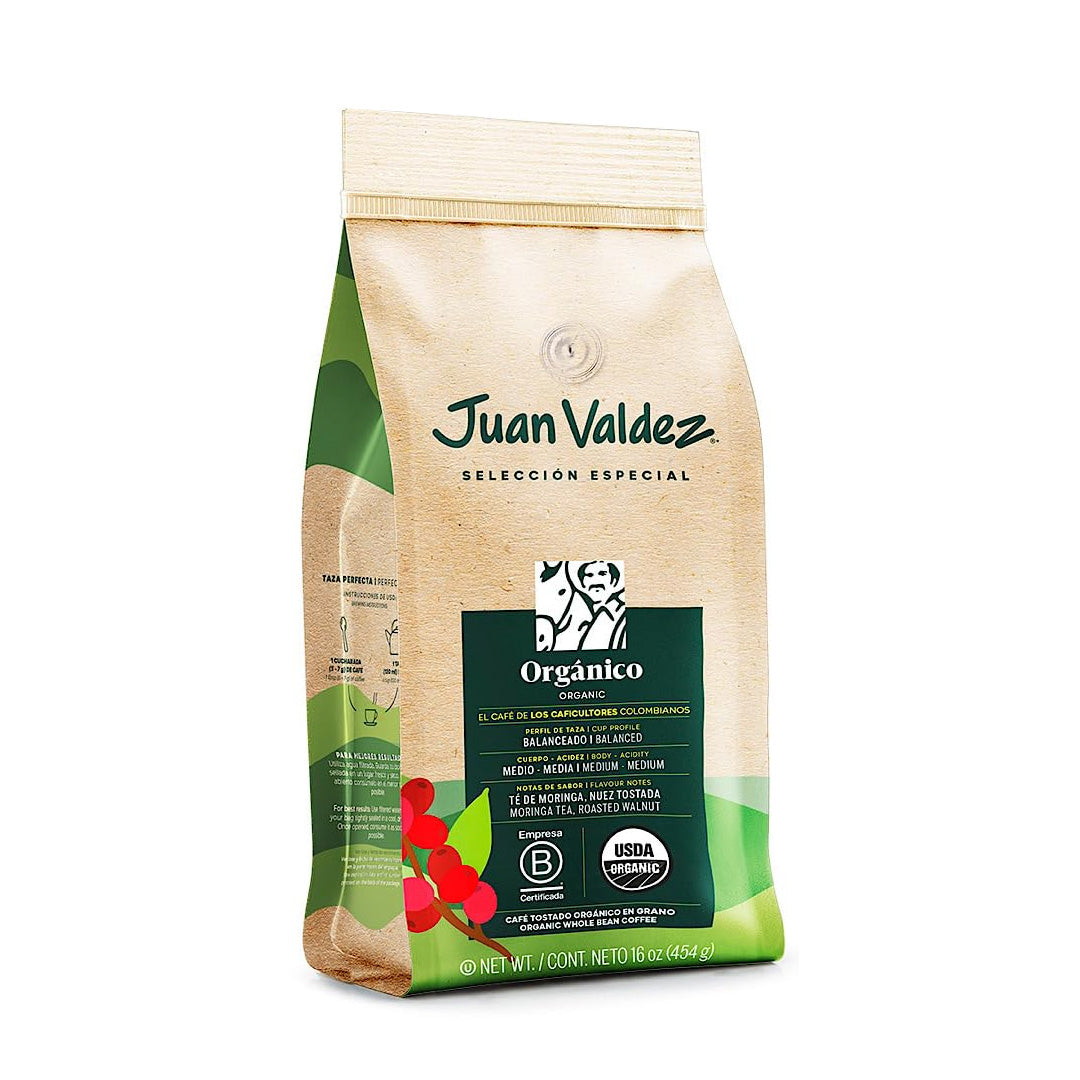 Juan Valdez Gourmet Selection Organico - Gourmet Balanced Organic Colombian Coffee 283g