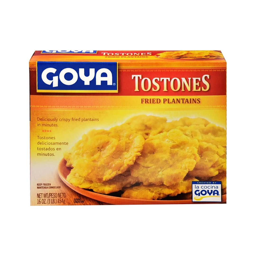 Goya Tostones Congelados - Frozen Fried Plantain Snack 16oz