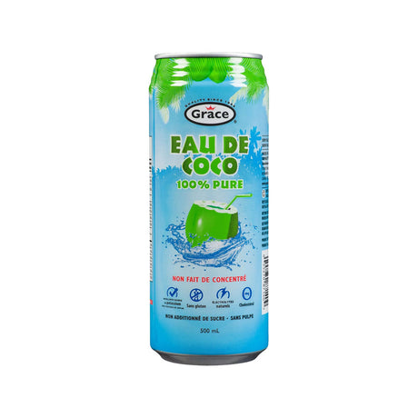 Grace 100% Agua de Coco - Coconut Water 500ml