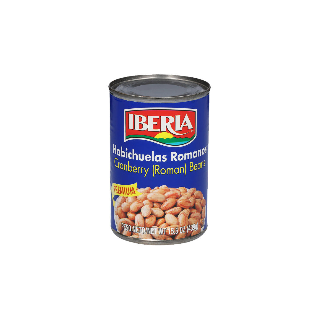 Iberia Frijol Romano - Premium Cranberry Roman Beans 439g