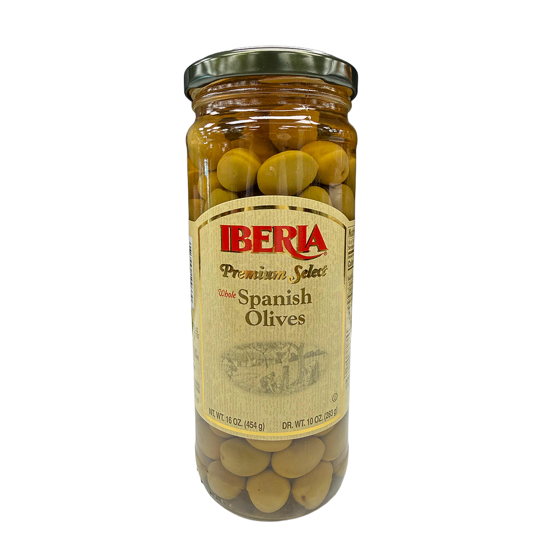 Iberia Whole Spanish Olives 283g