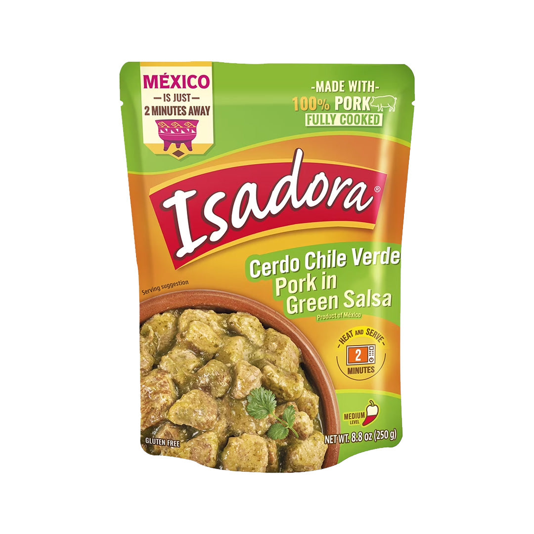Isadora Puerco en Salsa Verde - Pork In Green Salsa 250g