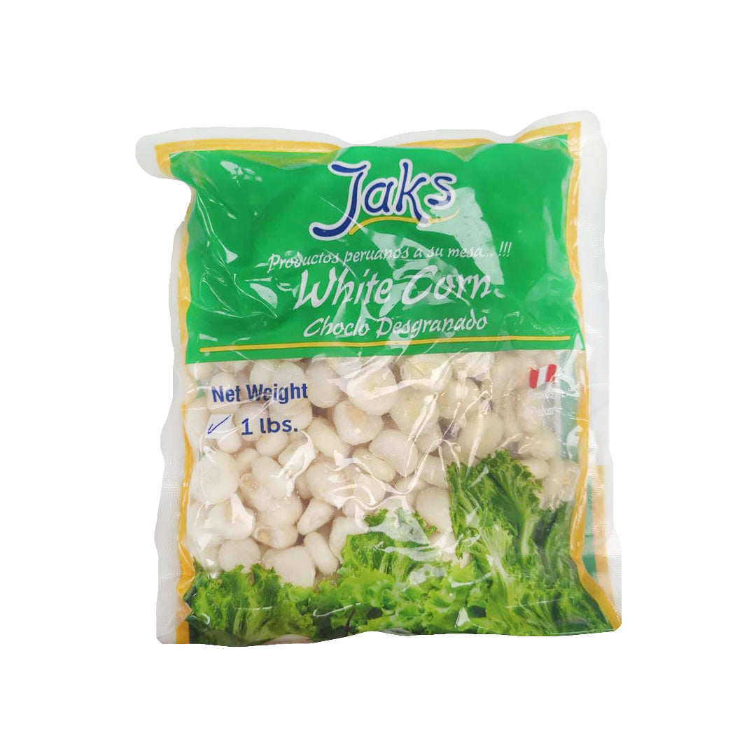 Jaks Choclo Desgranado Congelado - Frozen White Corn Kernels 1lb