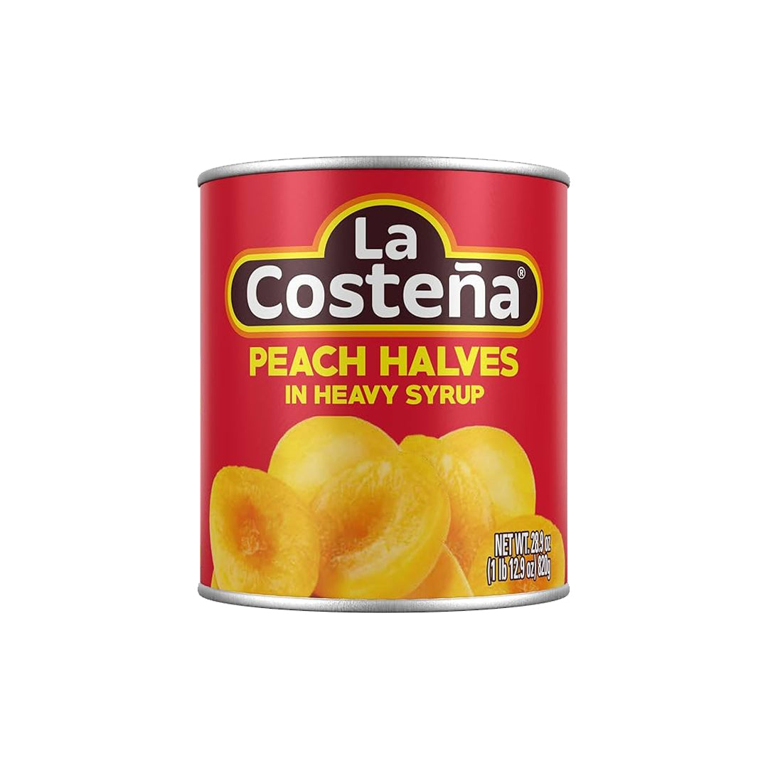 La Costeña Durazno en Almibar - Peach Halves in Heavy Syrup 29oz (820g)