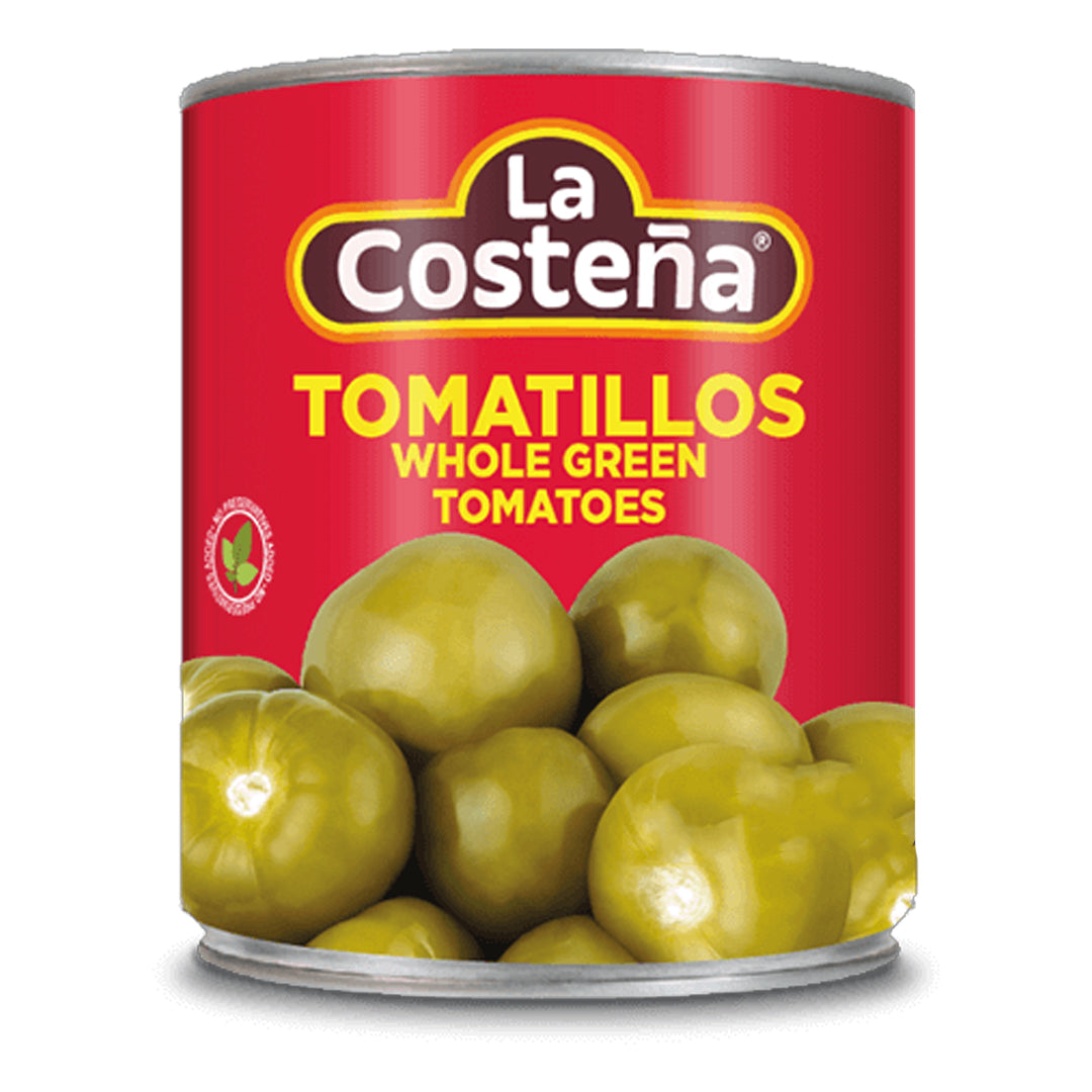 La Costeña Tomatillo Verde Entero - Whole Green Tomatillos 97oz