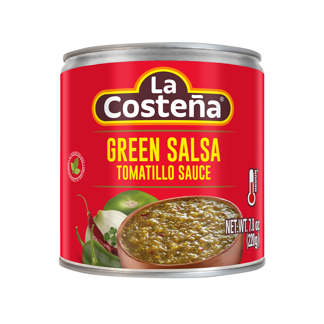 La Costeña Salsa Verde – Green Salsa Tomatillo Sauce 7.8oz