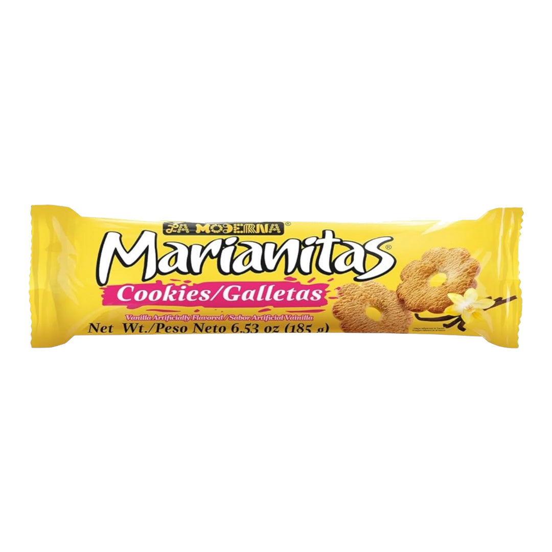 La Moderna Galletas Marianitas Vainilla - Vanilla Cookies 185g
