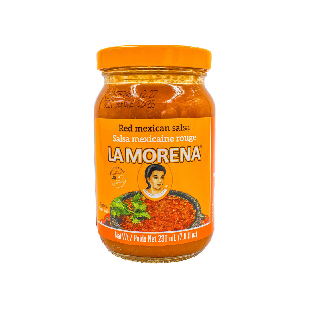 La Morena Salsa Mexicana - Red Mexican Salsa 7.8oz