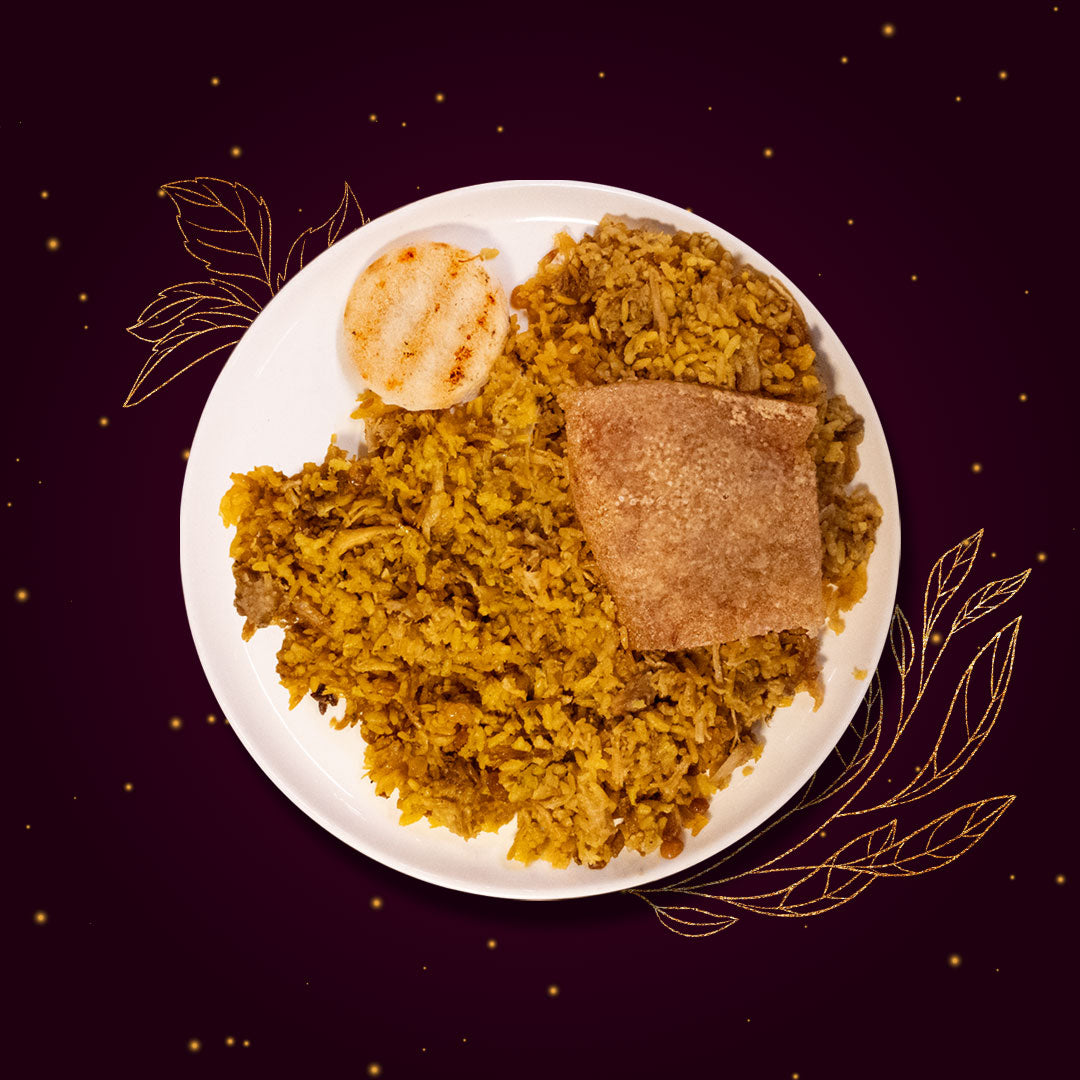 Christmas Dinner Lechona & Arepas - Roasted Pork & Arepas |  Pre-Order