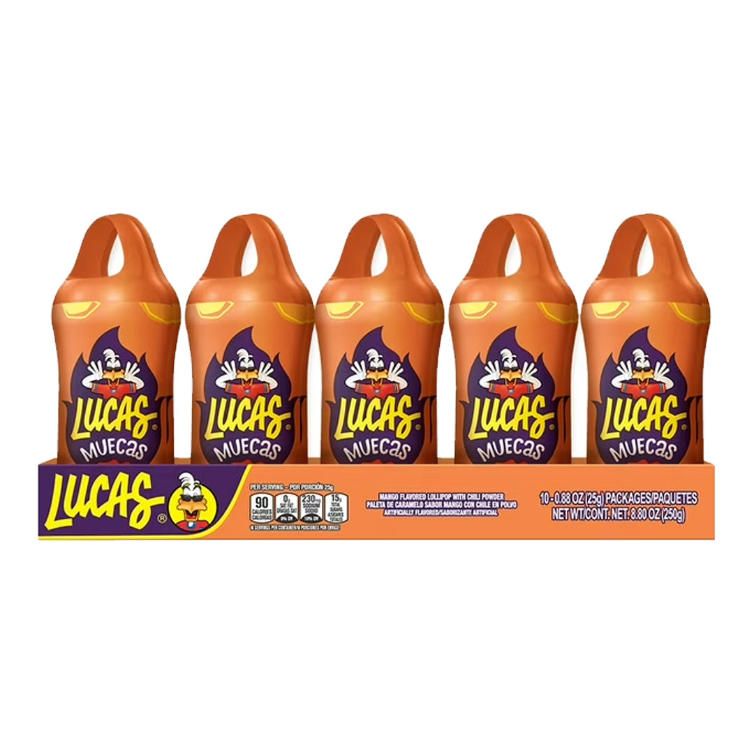 Lucas Muecas Mango - Mango Lollipop 10 Pack