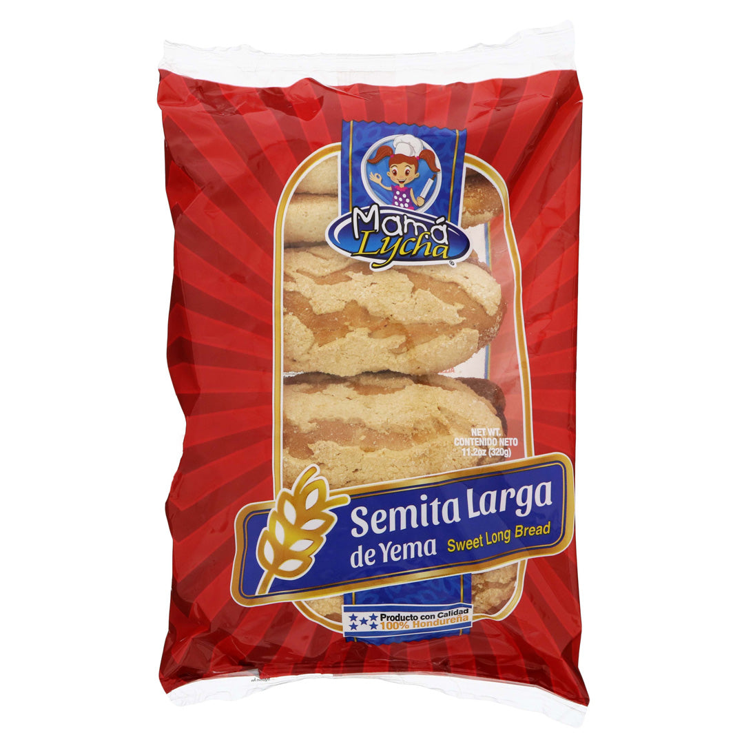 Mama Lycha Semita Larga de Yema - Sweet Long Bread 320g