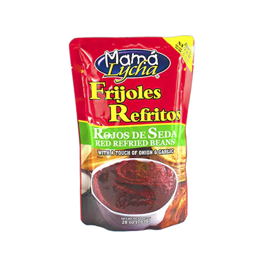 Mama Lycha Frijoles Rojos Refritos - Refried Red Beans 28oz