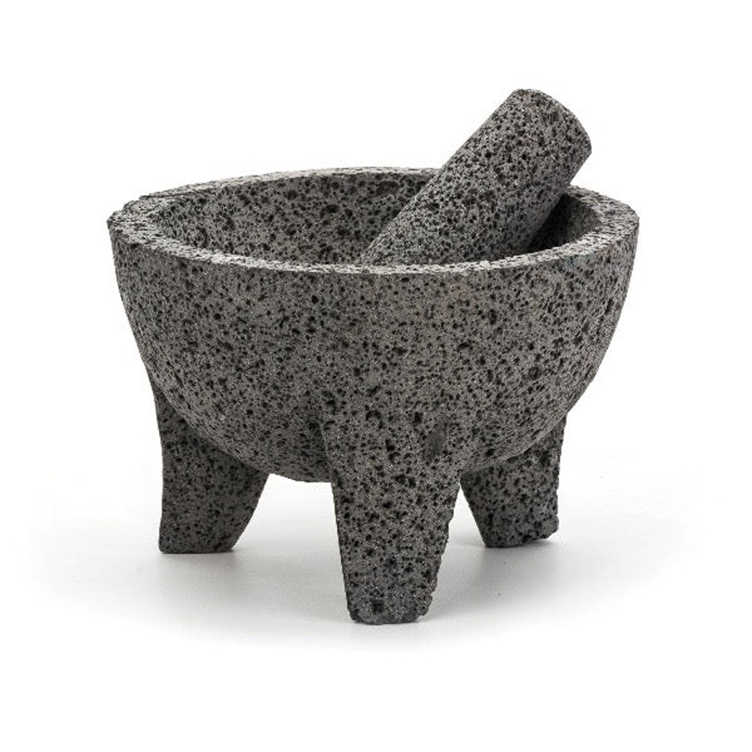 Molcajete - Traditional Mexican Mortar and Pestle 8"