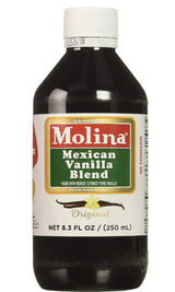 Molina Vainilla Saborizante Natural - Natural Vanilla Extract 8.3oz