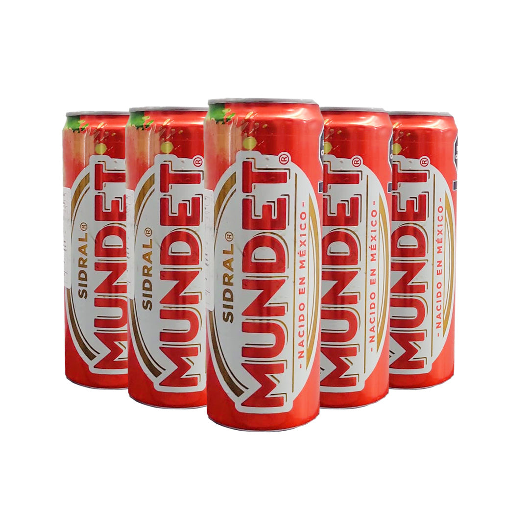 Sidral Mundet - Apple Flavoured Soft Drink Can 12oz (355ml)