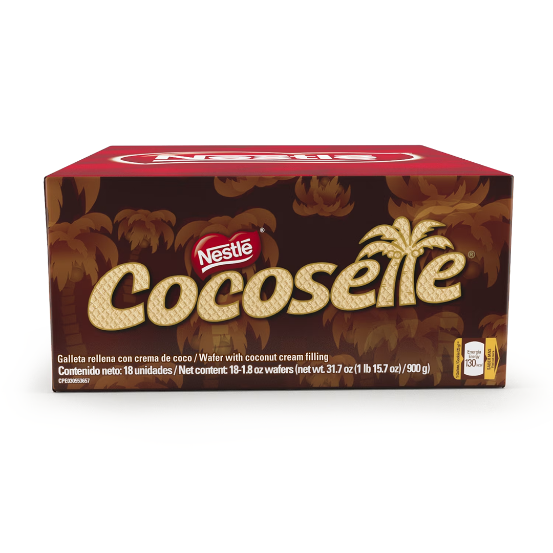 Nestlé Cocosette – Coconut Cream Filled Wafers 18-Pack