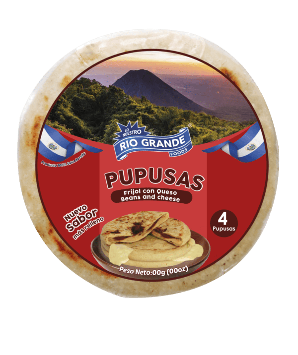 Rio Grande Pupusa Queso y Frijol (4 Units) 482g