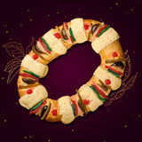 Rosca de Reyes Grande - Large Three Kings Bread - PRE-ORDER