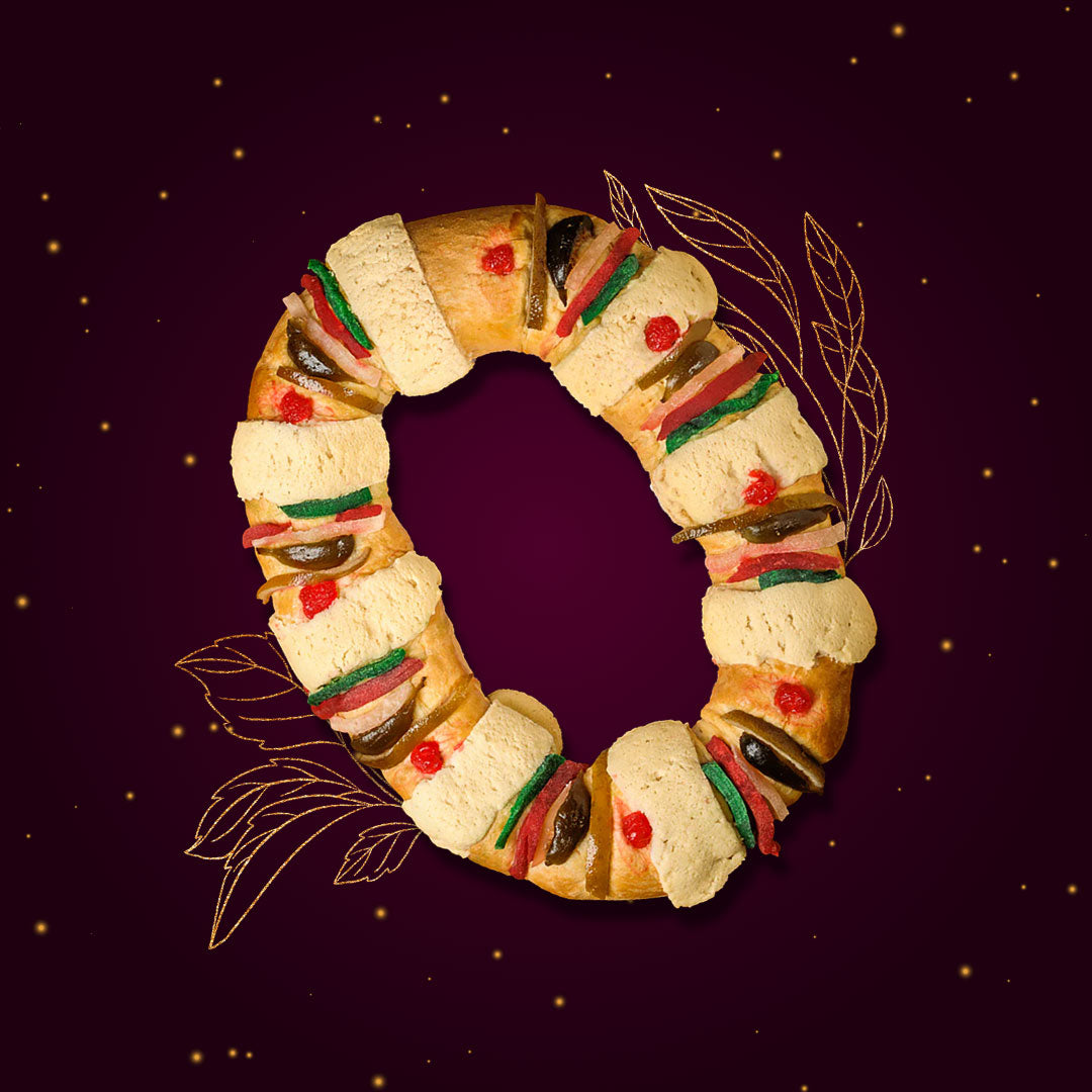 Rosca de Reyes Mediana - Medium Three Kings Bread - PRE-ORDER